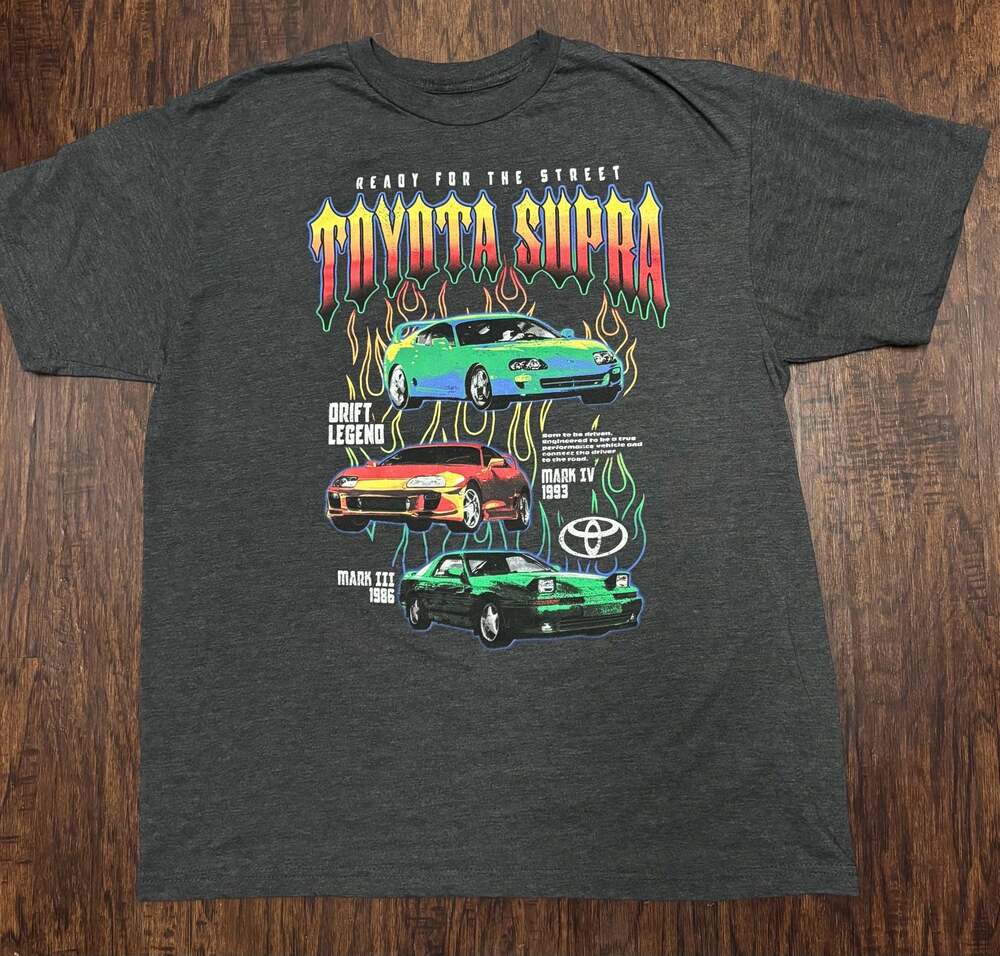 Toyota Supra 'Drift Legend' Ready For The Street Graphic T-Shirt